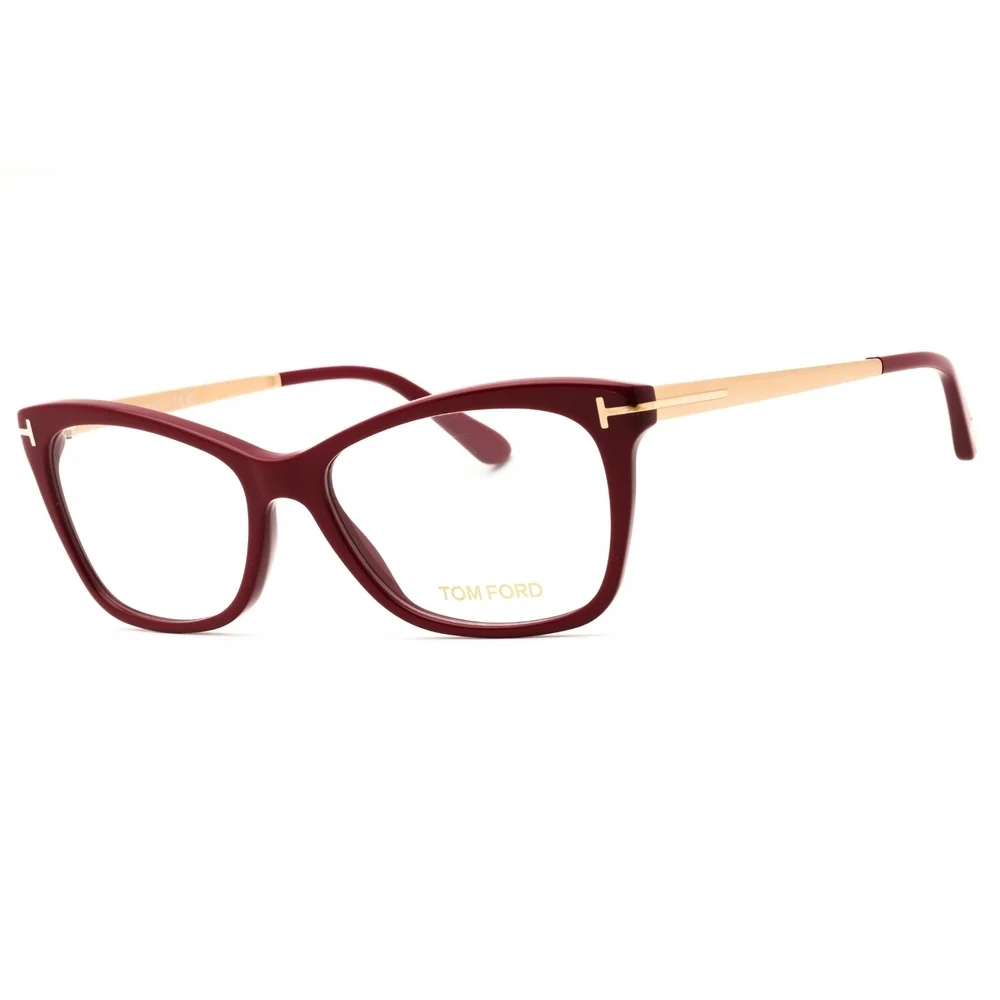 Tom Ford FT5353 Eyeglasses Bordeaux Acetate Cat-Eye